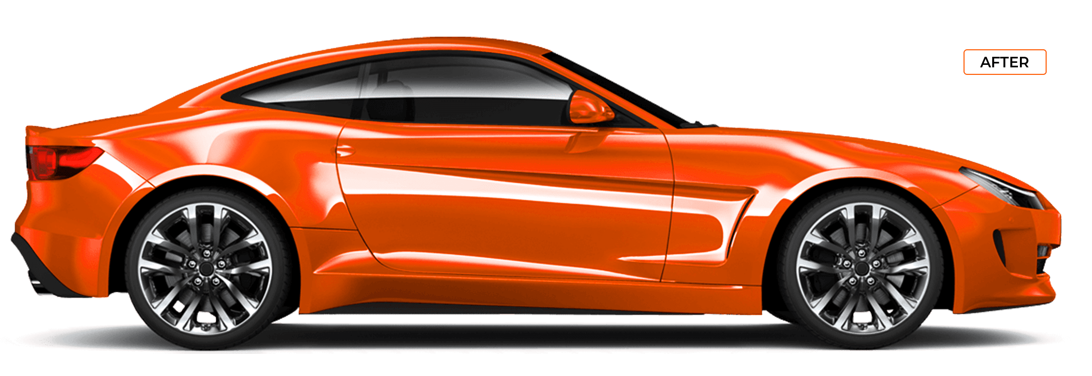 Mobil setelah di-coating Scuto